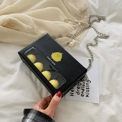 Summer new cute box bag female 2019 new Korean version of the wild single shoulder slung fashion chain small square bag
Summer new cute box bag female 2019 new Korean version of the wild single shoulder slung fashion chain small square bag