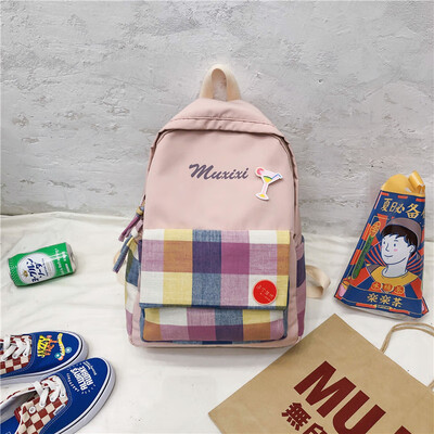 Korean version of schoolbag female Harajuku ulzzang high school students in junior high school inswind backpack ancient feeling Se
Korean version of schoolbag female Harajuku ulzzang high school students in junior high school inswind backpack ancient feeling Se