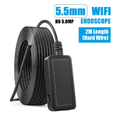F220 55mm Industrial Endoscope WiFi Borescope Inspection Camera Built-in 6 LEDs IP67 Waterproof for iOSAndroid Smartphones
F220 55mm Industrial Endoscope WiFi Borescope Inspection Camera Built-in 6 LEDs IP67 Waterproof for iOSAndroid Smartphones