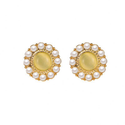 2019 new brand design ring opal earrings fashion jewelry generous minimalist French earrings for women
2019 new brand design ring opal earrings fashion jewelry generous minimalist French earrings for women