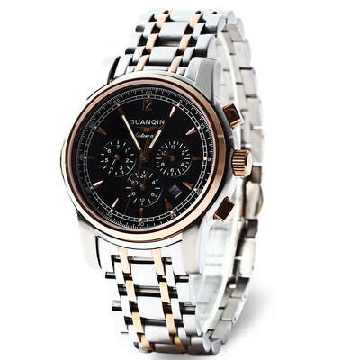 GUANQIN GJ16003 Water Resistance Male Japan Fashionable Automatic Mechanical Watch Stainless Steel Strap Working Sub-dials
GUANQIN GJ16003 Water Resistance Male Japan Fashionable Automatic Mechanical Watch Stainless Steel Strap Working Sub-dials
