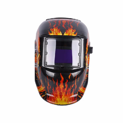 Solar Power Auto Darkening Welding MaskHelmetWelder Cap Wide Shade Range 9-13 Headband Adjustable Skull Pattern Welder Grinding
Solar Power Auto Darkening Welding MaskHelmetWelder Cap Wide Shade Range 9-13 Headband Adjustable Skull Pattern Welder Grinding