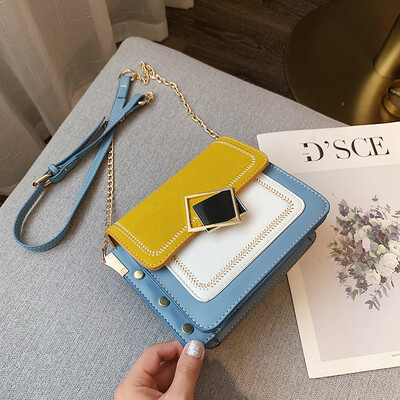 Ins summer texture on the new frosted small square bag Korean version of Joker chain bag women 2019 new slung womens bags
Ins summer texture on the new frosted small square bag Korean version of Joker chain bag women 2019 new slung womens bags