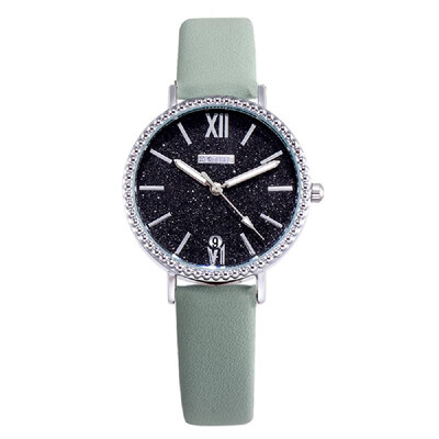 Fashion Women Brilliant Starry Night Black Dial Quartz Watch Student Calendar Alloy Case PU Leather Band Wrist Watch
Fashion Women Brilliant Starry Night Black Dial Quartz Watch Student Calendar Alloy Case PU Leather Band Wrist Watch