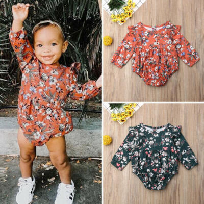 US Infant Baby Girl Clothes Long Sleeve Floral Romper Jumpsuit One-Pieces Outfit
US Infant Baby Girl Clothes Long Sleeve Floral Romper Jumpsuit One-Pieces Outfit