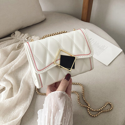 2019 new casual temperament Sen wild slanting small square bag Korean fashion simple rhombic chain shoulder bag
2019 new casual temperament Sen wild slanting small square bag Korean fashion simple rhombic chain shoulder bag