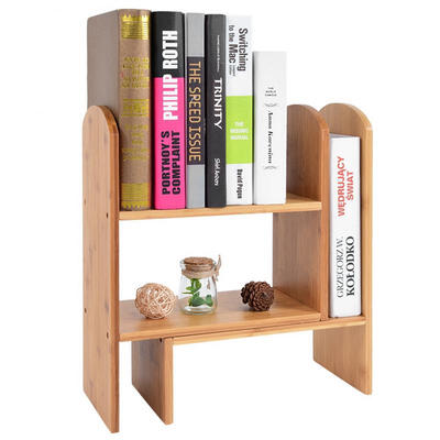 Greensen Desktop Bookshelf Adjustable Countertop Bookcase Office Supplies Organizer Bamboo Desk
Greensen Desktop Bookshelf Adjustable Countertop Bookcase Office Supplies Organizer Bamboo Desk