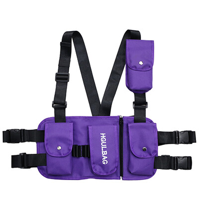 Chaobai personality men&women breast bag super-fire multi-functional shoulder bag Street multi-pocket mobile phone bag
Chaobai personality men&women breast bag super-fire multi-functional shoulder bag Street multi-pocket mobile phone bag
