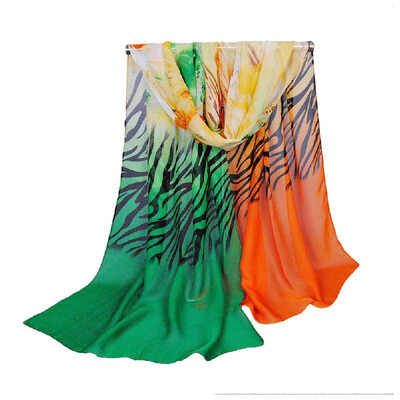 New Women Chiffon Scarf Contrast Color Zebra Flower Print Colorful Long Shawl Pashmina
New Women Chiffon Scarf Contrast Color Zebra Flower Print Colorful Long Shawl Pashmina