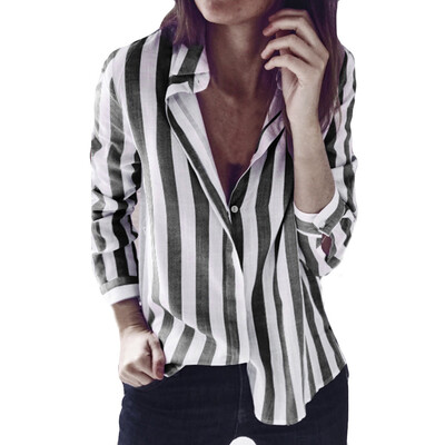 Starmoon Women Striped Casual Top T Shirt Ladies Loose Long Sleeve Top Fashion Blouse
Starmoon Women Striped Casual Top T Shirt Ladies Loose Long Sleeve Top Fashion Blouse