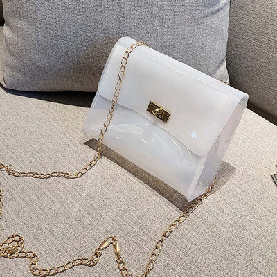 Tailored Womens Fashion Transparent Shoulder Bag Jelly Messenger Bag Solid Color Handbag
Tailored Womens Fashion Transparent Shoulder Bag Jelly Messenger Bag Solid Color Handbag