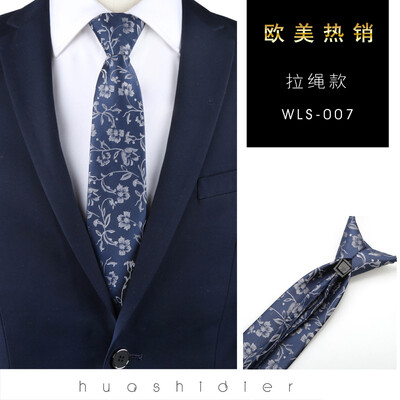 Spot stripe mens business plaid cashew tie 8CM convenient zipper drawstring cross-border tie custom
Spot stripe mens business plaid cashew tie 8CM convenient zipper drawstring cross-border tie custom