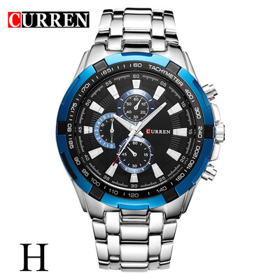 Gobestart CURREN Fashion Big Ddial Casual Business Mens Watch Quartz Waterproof Steel Bel
Gobestart CURREN Fashion Big Ddial Casual Business Mens Watch Quartz Waterproof Steel Bel