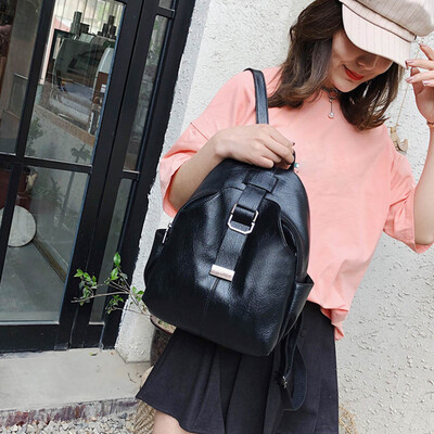 Tailored Retro Backpack Female Multi-Function Leather Buckle Travel Casual Student Bag
Tailored Retro Backpack Female Multi-Function Leather Buckle Travel Casual Student Bag