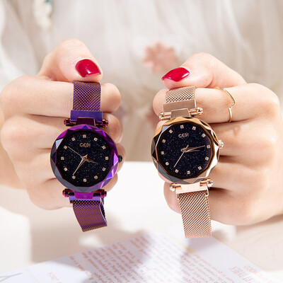 Watch womens steel belt womens watch Korean version of the trend of leisure waterproof ladies watch female students
Watch womens steel belt womens watch Korean version of the trend of leisure waterproof ladies watch female students
