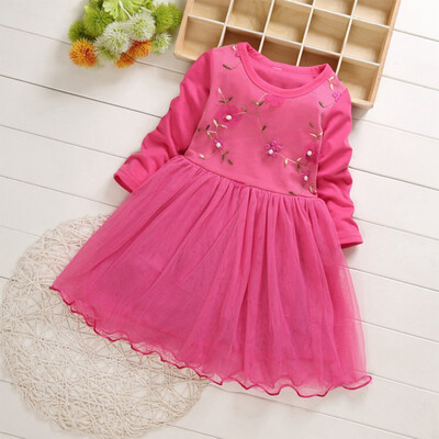 Kids Girls Casual Long Sleeve Princess Costume Baby Floral Print Children Mesh Princess Dresses
Kids Girls Casual Long Sleeve Princess Costume Baby Floral Print Children Mesh Princess Dresses
