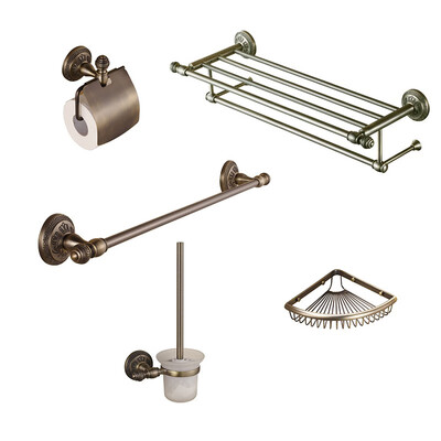 LANGPAI Bathroom Towel Rack Five-piece Triangle Basket Towel Rack Single Rod Towel Rack Toilet Brush 268 6206
LANGPAI Bathroom Towel Rack Five-piece Triangle Basket Towel Rack Single Rod Towel Rack Toilet Brush 268 6206