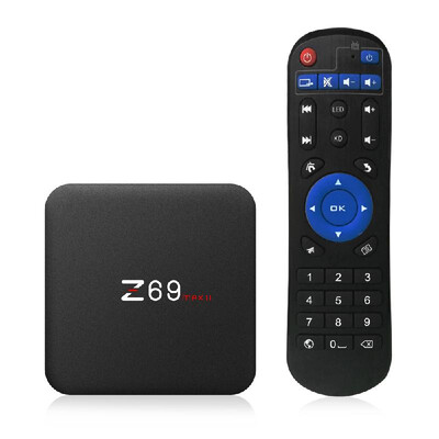 Z69 MAXII Smart Android 712 TV Box Amlogic S912 Octa-core 64 Bit VP9 H265 UHD 4K HDR 3GB 32GB 24G & 5G WiFi 1000M LAN BT 41
Z69 MAXII Smart Android 712 TV Box Amlogic S912 Octa-core 64 Bit VP9 H265 UHD 4K HDR 3GB 32GB 24G & 5G WiFi 1000M LAN BT 41
