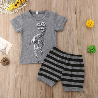 Toddler Kids Baby Boys Dinosaur Top T-shirt Short Pants Outfit Clothes Summer 1-7Years
Toddler Kids Baby Boys Dinosaur Top T-shirt Short Pants Outfit Clothes Summer 1-7Years
