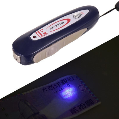 2 In 1 Portable Mini Money Detector Counterfeit Cash Currency Banknote Checker Tester with Magnetic & UV Light for USD EURO POUND
2 In 1 Portable Mini Money Detector Counterfeit Cash Currency Banknote Checker Tester with Magnetic & UV Light for USD EURO POUND