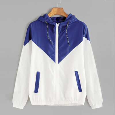 Roseonmyhand Women Long Sleeve Patchwork Thin Skinsuits Hooded Zipper Pockets Sport Coat
Roseonmyhand Women Long Sleeve Patchwork Thin Skinsuits Hooded Zipper Pockets Sport Coat