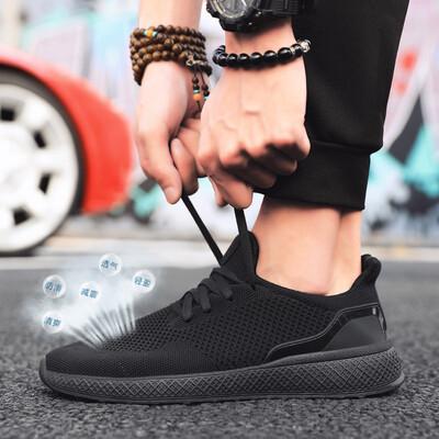 Mens shoes 2019 new Korean version of black wild mens sports shoes large size 46 breathable flying woven running shoes
Mens shoes 2019 new Korean version of black wild mens sports shoes large size 46 breathable flying woven running shoes