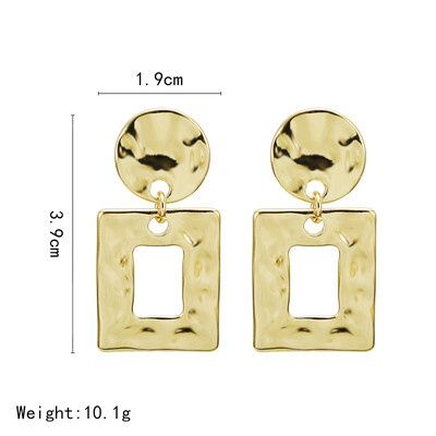 2019 Vintage Earrings Big For Women Statement Drop Earrings Geometric Golden Color Metal Pendant Earrings Trend Fashion Jewelry
2019 Vintage Earrings Big For Women Statement Drop Earrings Geometric Golden Color Metal Pendant Earrings Trend Fashion Jewelry