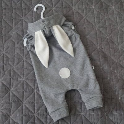 Cute Zipper Rompers With Rabbit Ears Conjoined Hat Comfortable For Dressing With Long Sleeve
Cute Zipper Rompers With Rabbit Ears Conjoined Hat Comfortable For Dressing With Long Sleeve