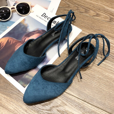 Chic fairy shoes in spring&summer sexy pointed bag head low heel wrist tie ins sandals
Chic fairy shoes in spring&summer sexy pointed bag head low heel wrist tie ins sandals