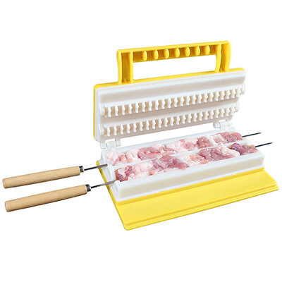 Outdoor camping BBQ Brochettes Maker Double Single Row Meat Skewer Machine Barbecue Tools Outdoor Kitchen Accessories
Outdoor camping BBQ Brochettes Maker Double Single Row Meat Skewer Machine Barbecue Tools Outdoor Kitchen Accessories