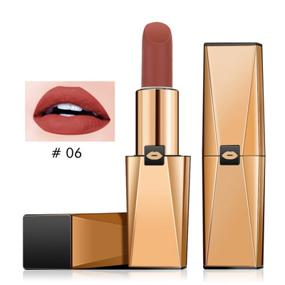 Natural Sexy Color Red Lipsticks Matte Velvet Lipstick Waterproof Makeup Pigment Matte Lipsticks Arrival
Natural Sexy Color Red Lipsticks Matte Velvet Lipstick Waterproof Makeup Pigment Matte Lipsticks Arrival