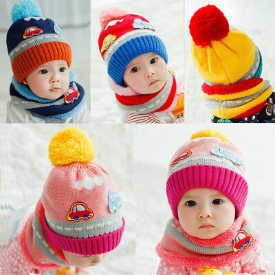 New Cute Baby Girl Boy Knitted Hat Scarf Set Car Pattern Fleece Warm Cap Neck Warmer Two-Piece Set
New Cute Baby Girl Boy Knitted Hat Scarf Set Car Pattern Fleece Warm Cap Neck Warmer Two-Piece Set