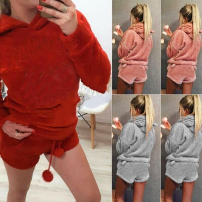 Women Ladies Warm Sleepwear Long Sleeve Pajamas Sets Lovely Suits Winter Autumn
Women Ladies Warm Sleepwear Long Sleeve Pajamas Sets Lovely Suits Winter Autumn