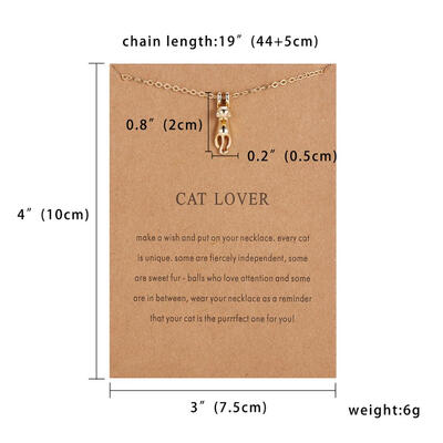 Card Jewelry Fashion Animal Pendant Necklace Bird Dragonfly Elephant Cat Horse Choker Clavicle Chain Necklace Women Friends Gift
Card Jewelry Fashion Animal Pendant Necklace Bird Dragonfly Elephant Cat Horse Choker Clavicle Chain Necklace Women Friends Gift