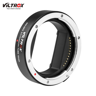 Viltrox DG-GFX 18mm Automatic Electronic Macro Extension Tube Adapter Ring Support TTL Auto Focus AF AE Mode for GFX Mount Lens fo
Viltrox DG-GFX 18mm Automatic Electronic Macro Extension Tube Adapter Ring Support TTL Auto Focus AF AE Mode for GFX Mount Lens fo