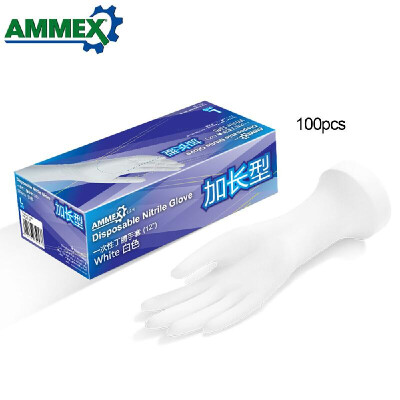 AMMEX 100pcs Disposable Gloves 12inch Thick Nitrile Rubber Gloves For Home Kitchen Food Laboratory Cleaning Use
AMMEX 100pcs Disposable Gloves 12inch Thick Nitrile Rubber Gloves For Home Kitchen Food Laboratory Cleaning Use