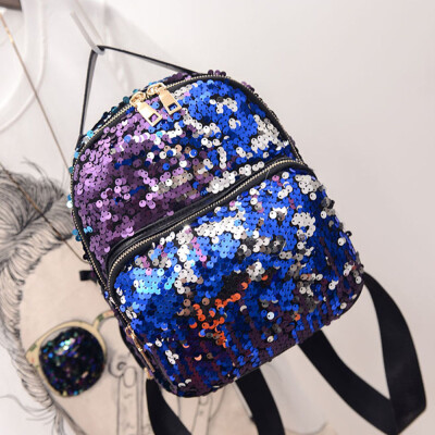 Tailored Women Fashion School Style Sequins Travel Satchel School Bag Backpack Bag
Tailored Women Fashion School Style Sequins Travel Satchel School Bag Backpack Bag
