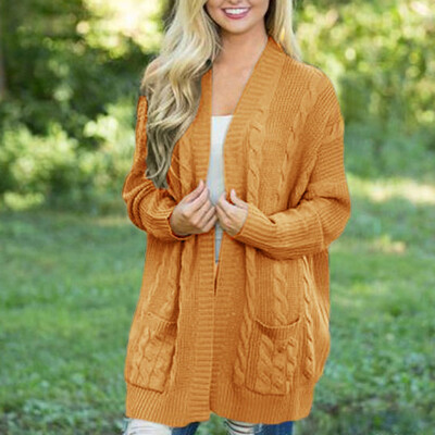 Roseonmyhand Womens Winter Open Front Solid Pocket Cardigan Long Sleeve Sweater Coat
Roseonmyhand Womens Winter Open Front Solid Pocket Cardigan Long Sleeve Sweater Coat