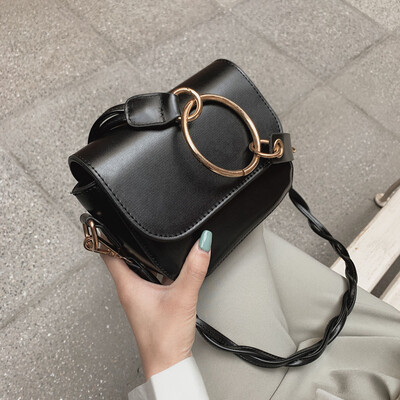 Tailored Womens Fashion Big Ring Wild Slant Bag Single Shoulder Bag Purse Messenger Bag
Tailored Womens Fashion Big Ring Wild Slant Bag Single Shoulder Bag Purse Messenger Bag