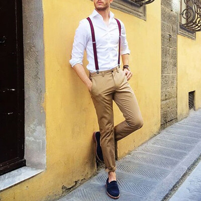 New Fashion Men Women Clip on Suspenders Elastic Y-Shape Back Formal Unisex Adjustable Braces
New Fashion Men Women Clip on Suspenders Elastic Y-Shape Back Formal Unisex Adjustable Braces