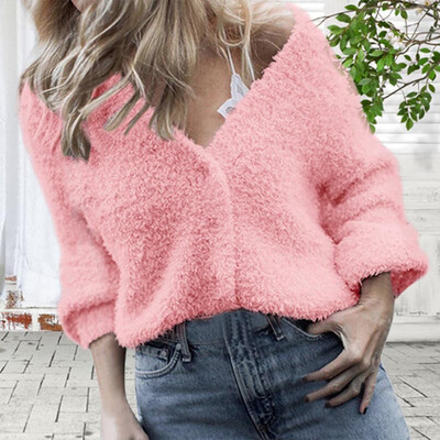 Women Fashion Autumn Winter Casual Fleece Sweaters High collar Long Sleeve Tops Pullover Sweaters
Women Fashion Autumn Winter Casual Fleece Sweaters High collar Long Sleeve Tops Pullover Sweaters