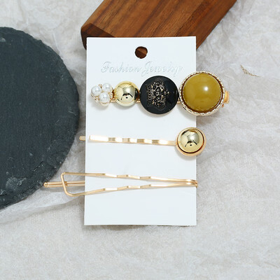Pearl Hair Clip Set Pearl Hairpin Pearl Hairpin Clock Word Clip Three-piece Sweet Candy Color Hairpin Headdress Accessories
Pearl Hair Clip Set Pearl Hairpin Pearl Hairpin Clock Word Clip Three-piece Sweet Candy Color Hairpin Headdress Accessories