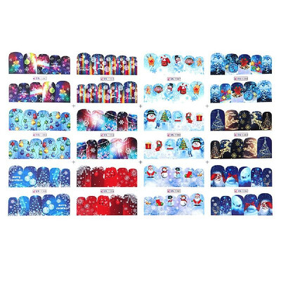 Christmas Nail Foil Transfer Sticker Christmas Symbols Nail Art Stickers Set Xmas Tree Snowman Sticker
Christmas Nail Foil Transfer Sticker Christmas Symbols Nail Art Stickers Set Xmas Tree Snowman Sticker