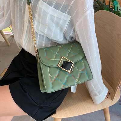 Advanced sense bag female bag 2019 new wave fashion foreign gas chain Messenger bag wild ins embroidery line shoulder bag
Advanced sense bag female bag 2019 new wave fashion foreign gas chain Messenger bag wild ins embroidery line shoulder bag