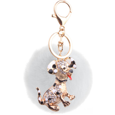 Dog year 12 Zodiac Rex Rabbit fur ball puppy pendant New plating alloy key chain bag ornaments
Dog year 12 Zodiac Rex Rabbit fur ball puppy pendant New plating alloy key chain bag ornaments