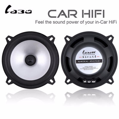 1Set LaBo 5 Inch 60W 2 Way Car Coaxial Speaker Auto Automotive Hifi Full Range Frequency Sensitivity Powered Loudspeaker
1Set LaBo 5 Inch 60W 2 Way Car Coaxial Speaker Auto Automotive Hifi Full Range Frequency Sensitivity Powered Loudspeaker