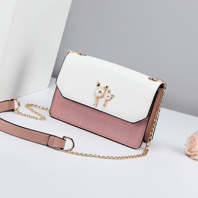 Summer summer chain bag on the Korean version of the student single shoulder inclined bag fashionable
Summer summer chain bag on the Korean version of the student single shoulder inclined bag fashionable