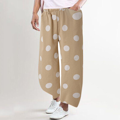 Tailored Women Wave Point Wide Leg Pants Trousers Loose Pants Casual Linen Wide Leg Pants
Tailored Women Wave Point Wide Leg Pants Trousers Loose Pants Casual Linen Wide Leg Pants