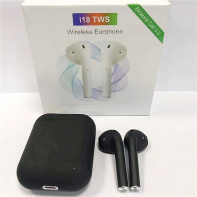 I18 TWS Bluetooth 50 Earbuds True Wireless Bluetooth Earphones For APPLE Android Phone
I18 TWS Bluetooth 50 Earbuds True Wireless Bluetooth Earphones For APPLE Android Phone