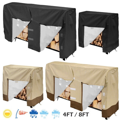 420D Oxford Heavy Duty Firewood Log Rack Cover Waterproof Outdoor Wood Storage Bag Snow Protector
420D Oxford Heavy Duty Firewood Log Rack Cover Waterproof Outdoor Wood Storage Bag Snow Protector
